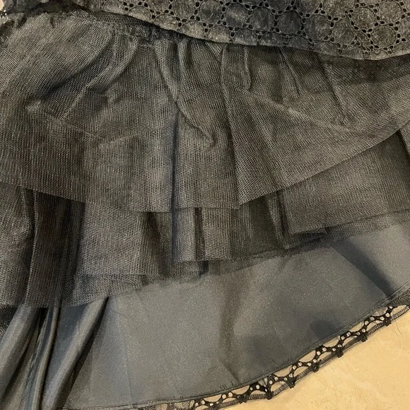 Vintage Betsy Johnson Black Strapless w removable “halter” strap - Picture 8 of 16